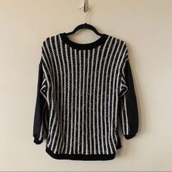 Zara W& b Collection Knit Sweater Medium