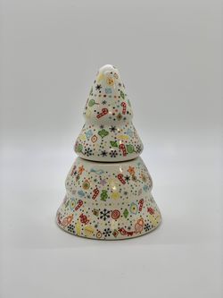 Festive Christmas Tree Stacking Salt & Pepper Shakers By Hallmark