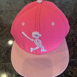 Baseballism Breast Cancer Awareness Cap 7 1/4