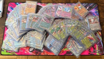 HUGE 129 Pokémon Card Lot - ALL Double Rare EX Cards - ALL Pack Fresh NM/MT