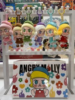 POPMART ANGRY MOLLY ANGRY ENERGY SERIES PLUSH PENDANT