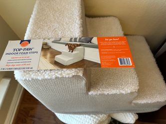 Top Paw 3 step indoor foam pet step like new