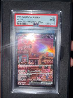 PSA 9 Mew ex SVP #053 Pokemon 151 Ultra-Premium