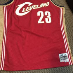 Lebron James Cleveland Cavaliers  Mitchell & Ness Jersey 2Xl