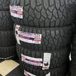 📲‼️265/70/17 Vendo Set De Llantas Nuevas Marca América RT