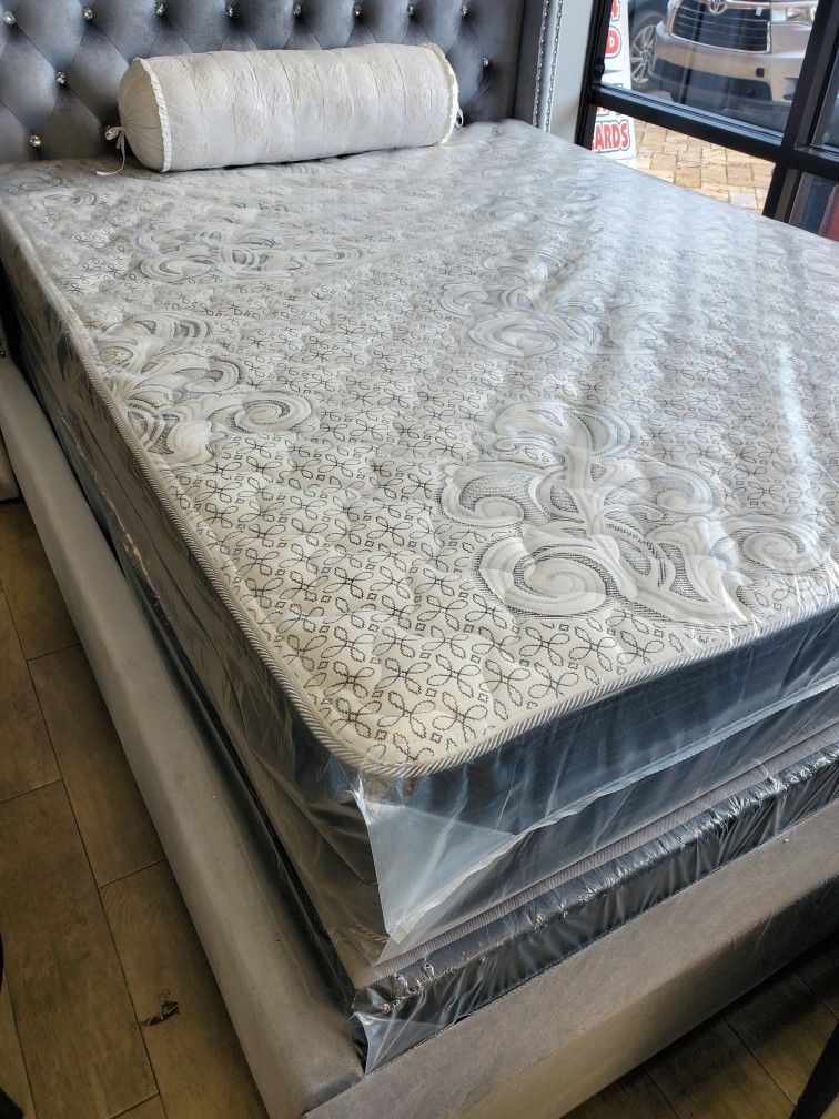 Mattress Queen New With Box Springs - Can Deliver