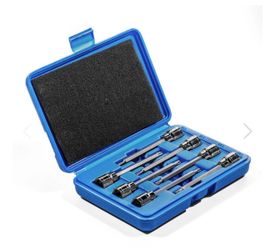 Stark USA 33806 7pc 3/8 Extra Long Torx Deep Bit Socket Set Star Torque33806