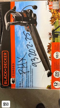 Blower/vaccum/mulcher