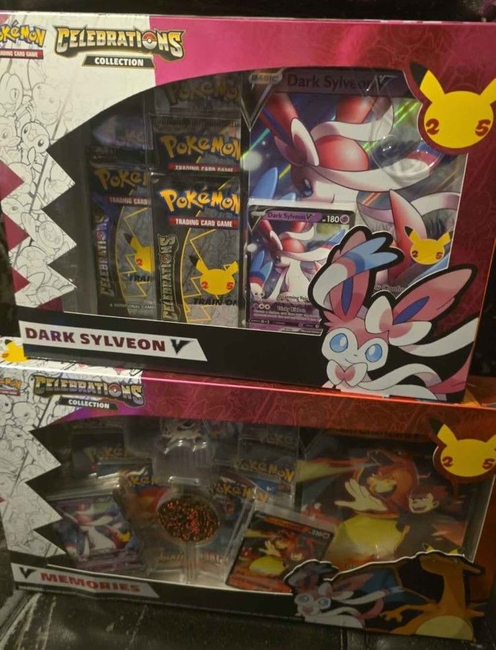 Pokemon Celebration Dark Sylveon And V Memories BOX
