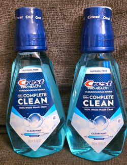 (2) Crest Pro-Health Mouthwash, 16.9 oz each