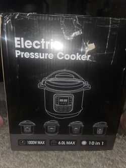 Electric pressure cooker 6.5 quart