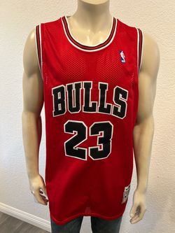 Michael Jordan #23 Bulls Red Stitched Jersey
