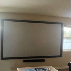 115” Projector Silver Screen
