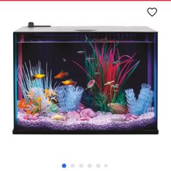 5 Gallon Fish Tank - Top Fin Color Flow Easy Clean