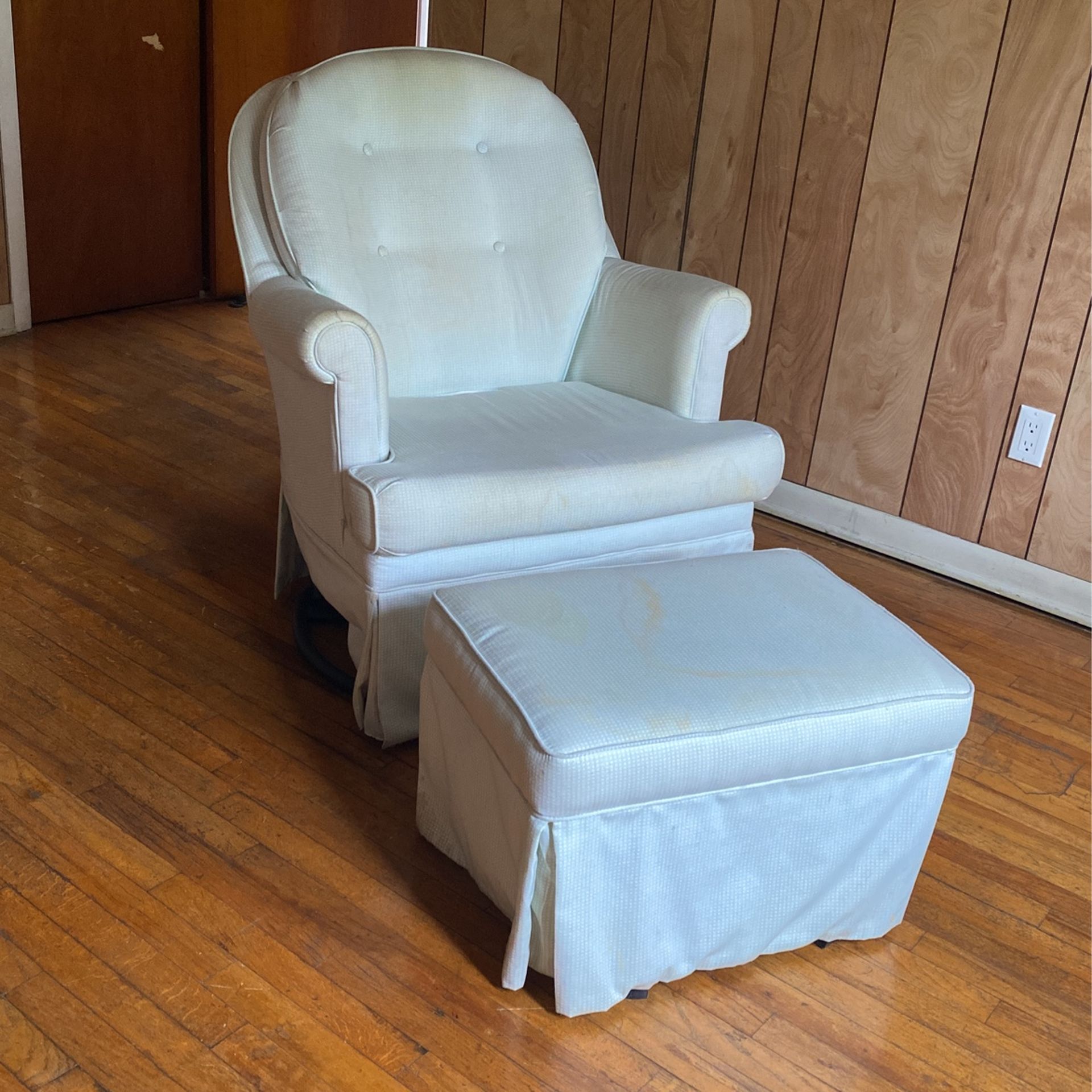 Rocking Chair Sofa With Rocking Foot Rest