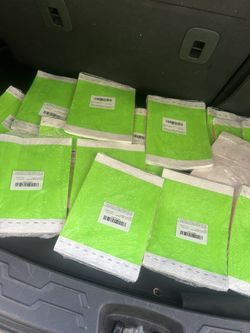 Neon color wristbands