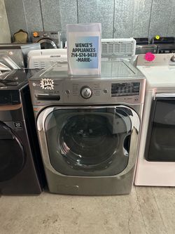 LG FRONT LOAD WASHER 5.2 CUBIC FEET