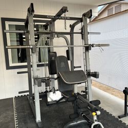 Gold's gym platinum bench sale