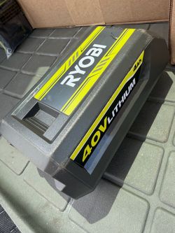 Ryobi 40v battery - 4ah
