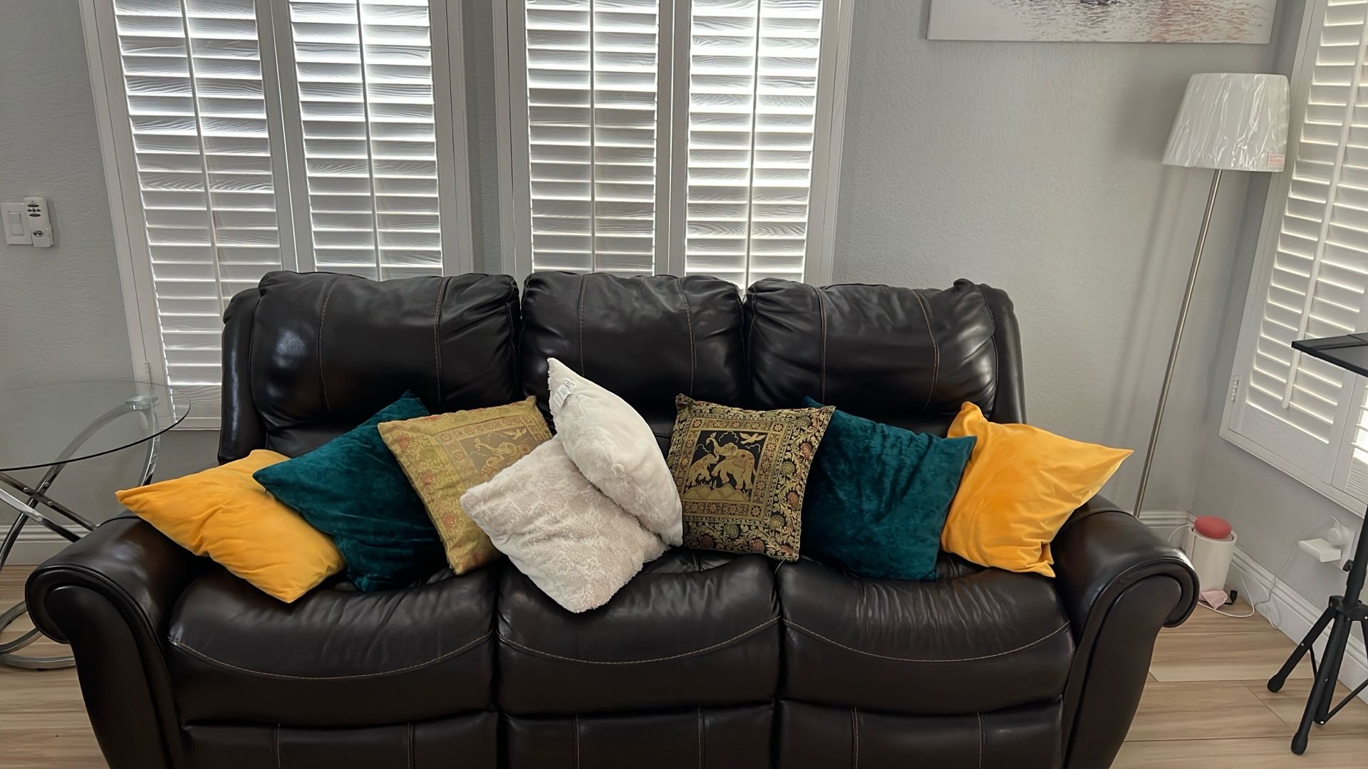 Leather sofa Set For Sale - $700