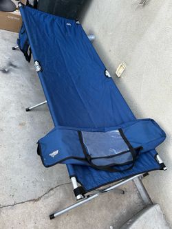 RIO Adventure Smart Cot XL Folding Camping Bed with Carry Bag