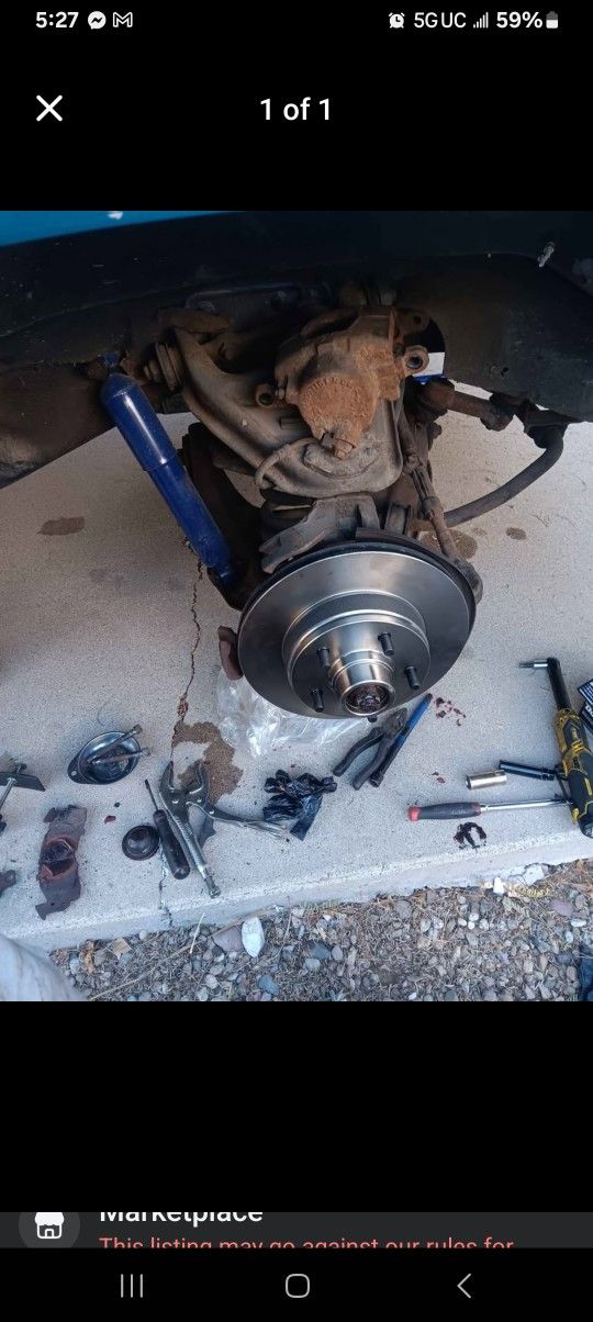 Brake Pads And Rotors Replacement Etc... Mobile Mechanic