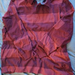 1-!Men's Duluth Trading 2 Xl Long Sleeve 3 Button Up To Neck.