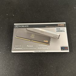 T Create 32gb 6000mhz DDR5 RAM