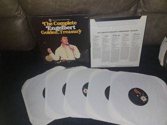 The complete ENGELBERT Golden Treasury 5 vinyl Collection