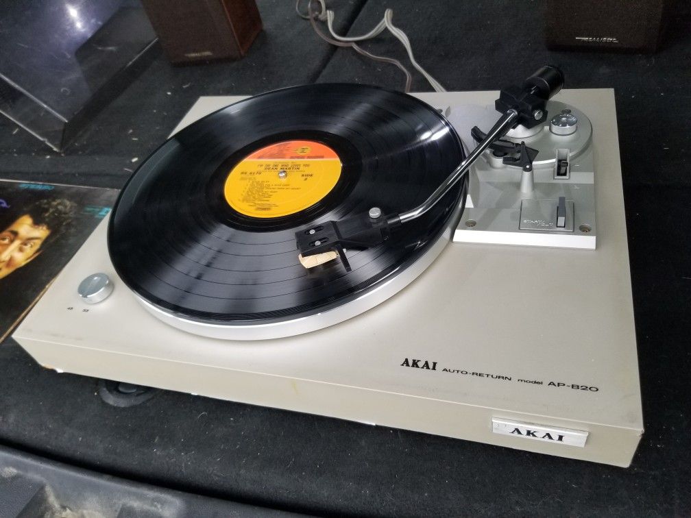 Akai AP-B20 Auto Return Turntable New Belt