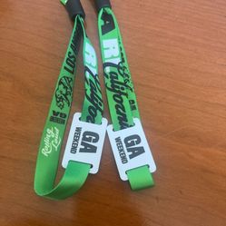 Rolling Loud Wristbands