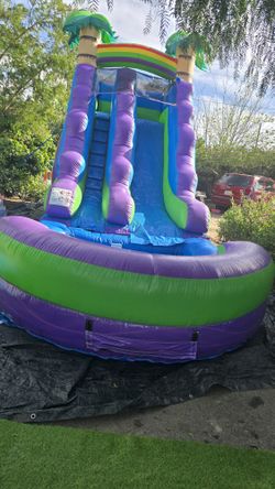 Water Slide For Rent /resbaladilla De Agua De Renta