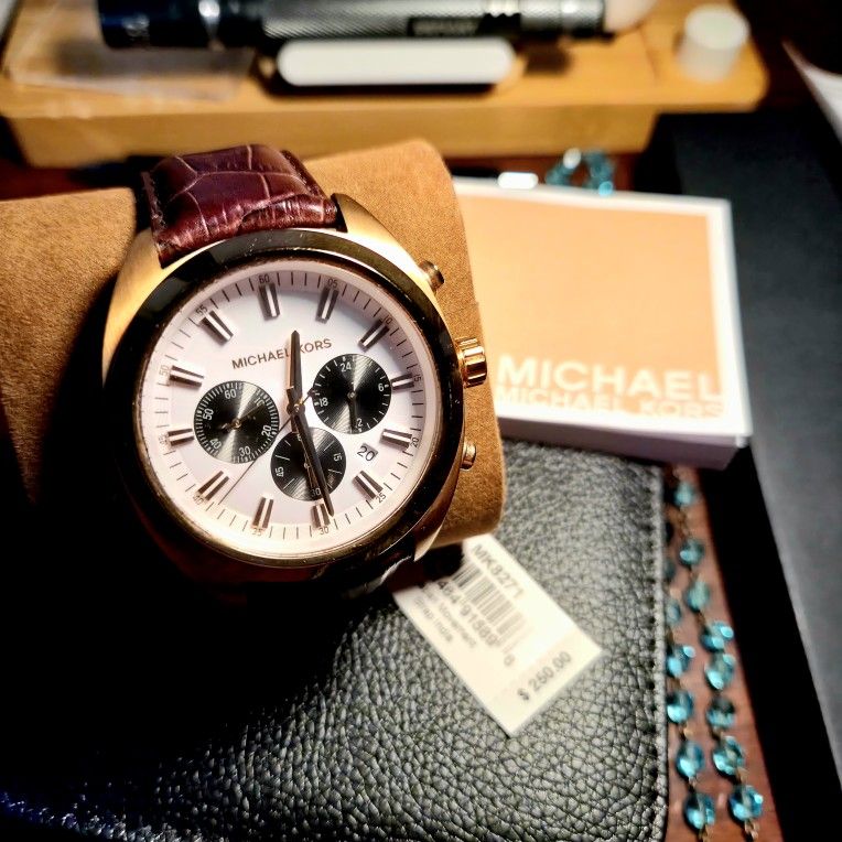Michael Kors Rose Gold Watch