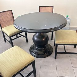 Dinning table and chair