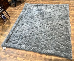 UGG Australia Sherpa King Size Seal Gray Avery Comforter & Shams