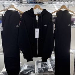 Alo FULL Sets Black & Grey Sizes - S/M - Available!