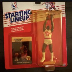 Michael Jordan Rookie 1988 Starting Line Up Figure $250 Pick Up $280 Shipped Through Cash App Or Pay Pal