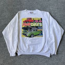 Vintage 2005 Rhody Days Car Show Sweatshirt 