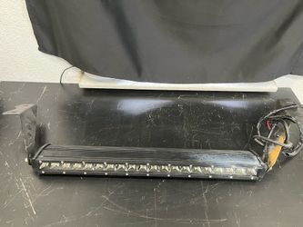 Light bar, hood