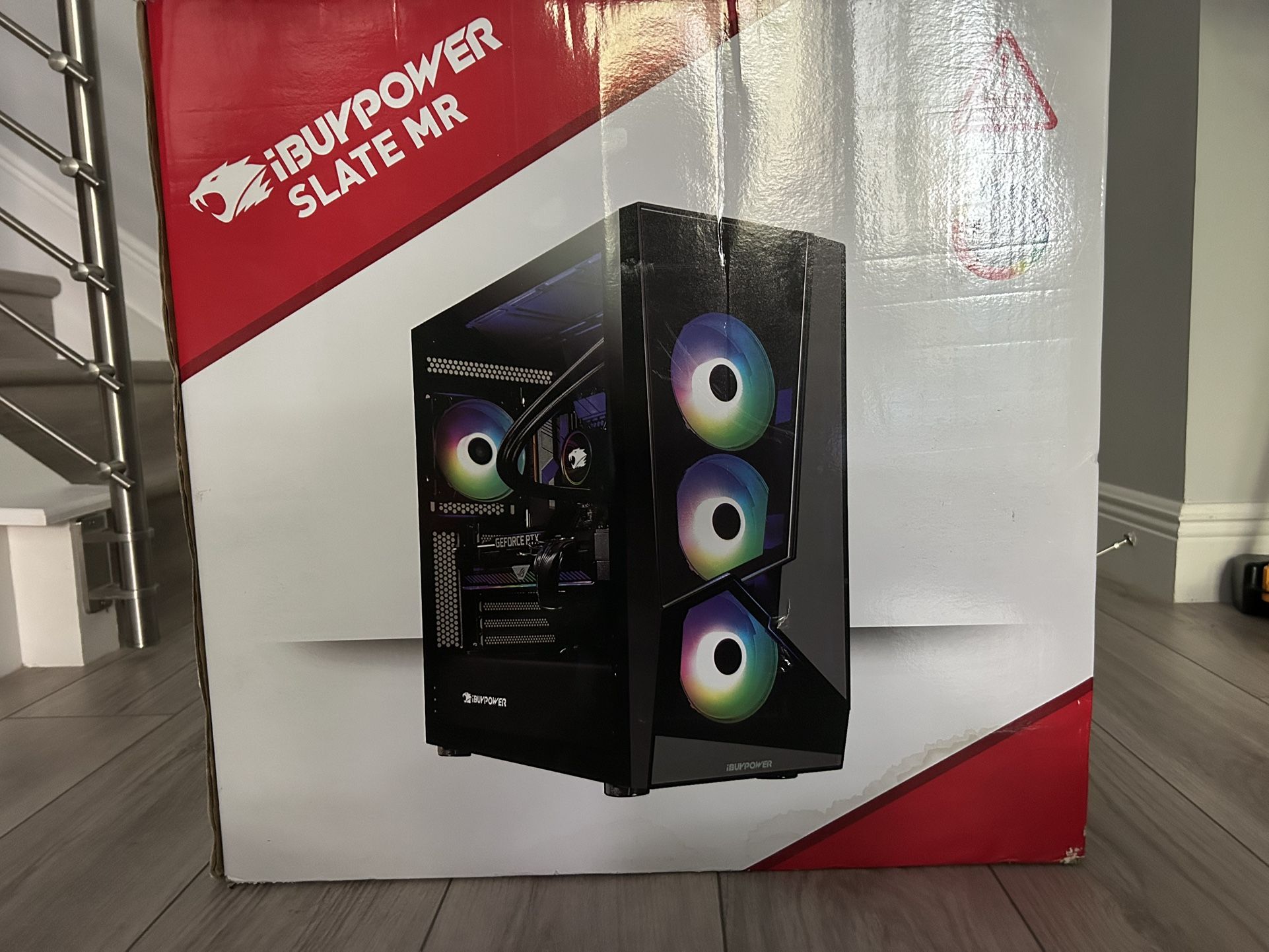 Gaming PC Desktop With New Graphic Card