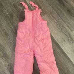 Carter’s Pink Snow Bib