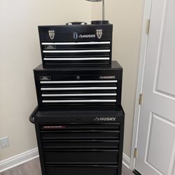 Husky Tool Boxes Stackable Or Individual 