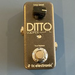 TC Electronic Ditto Looper True Bypass Pedal