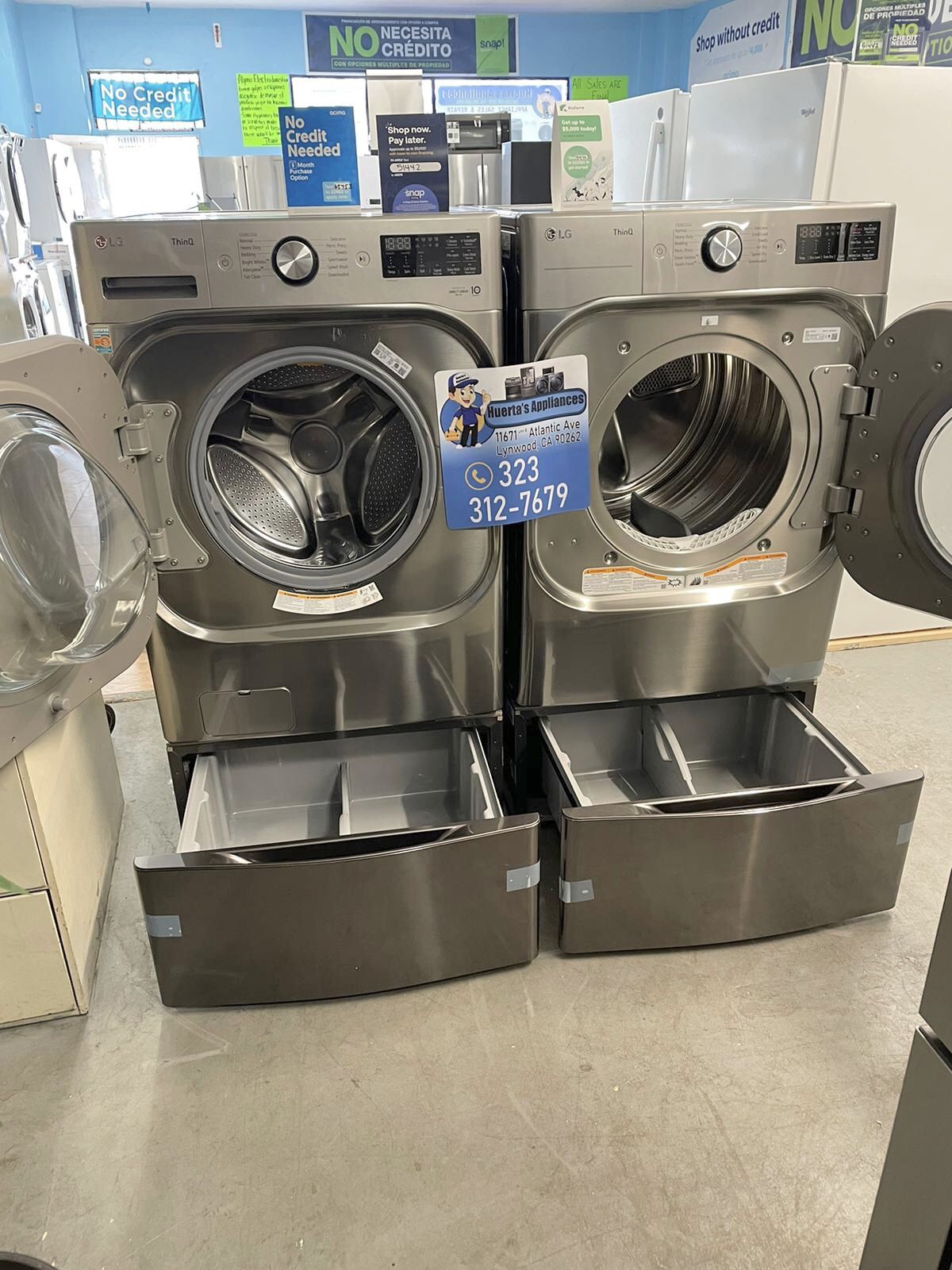 LG Washer And Dryer Pedestal