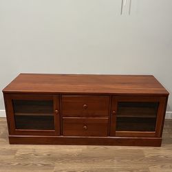 Solid Wood Tv Stand Console Entertainment Center