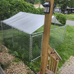 Dog Pen With Tent Cover