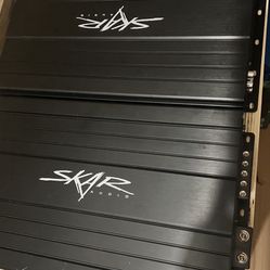 2 Skar Skv2 Amps In Very Good Condition 