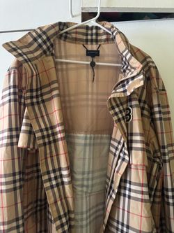 Burberry Nova Check Trench Coat