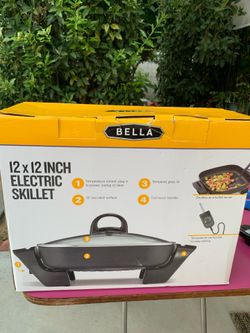 Bella 12x12 Inch Electric Skillet