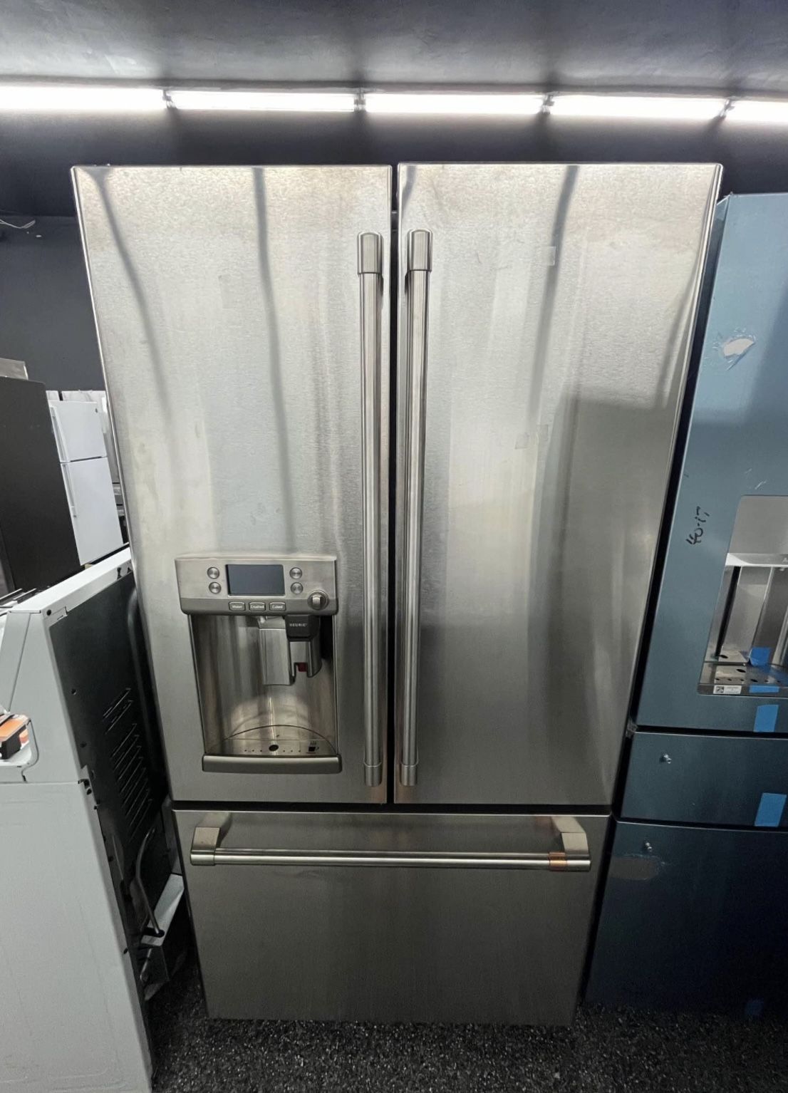 Café Stainless Steel French Door Fridge Keurig K Cup Brewing System